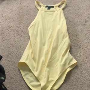yellow jumpsuit